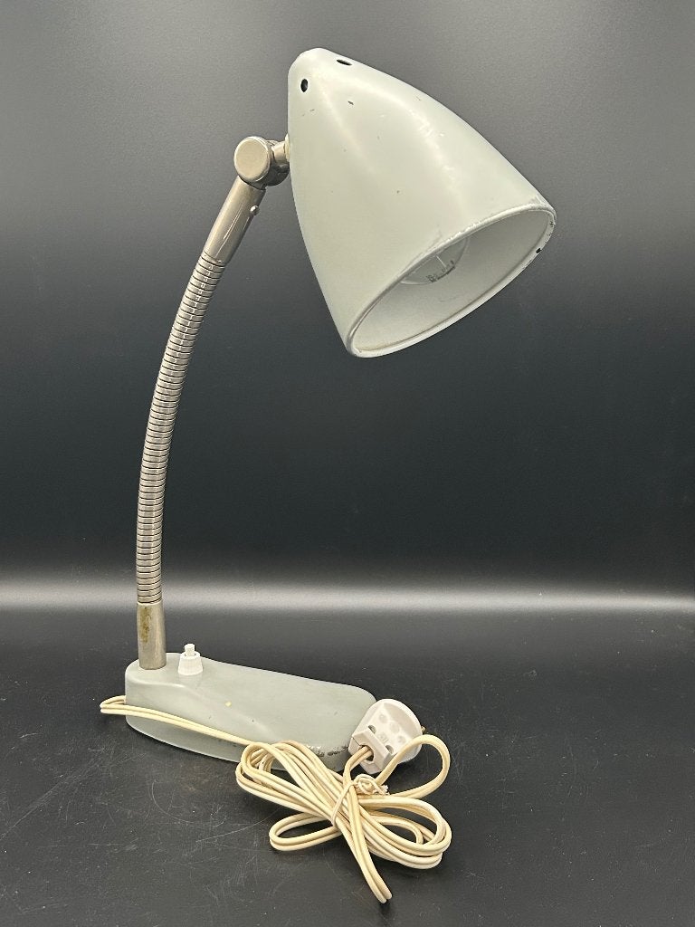 Originele vintage Hala Zeist bureaulamp uit de jaren ’50, Huis en Inrichting, Lampen | Tafellampen, Ophalen, Bureaulamp, Overige materialen