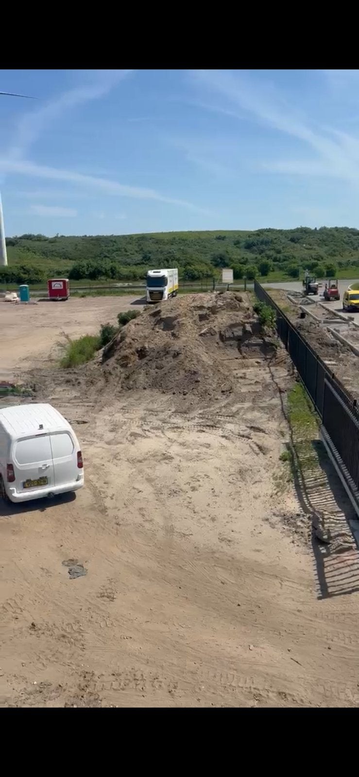 Berg zand met schoongrond verklaring, Dieren en Toebehoren, Stalling en Weidegang