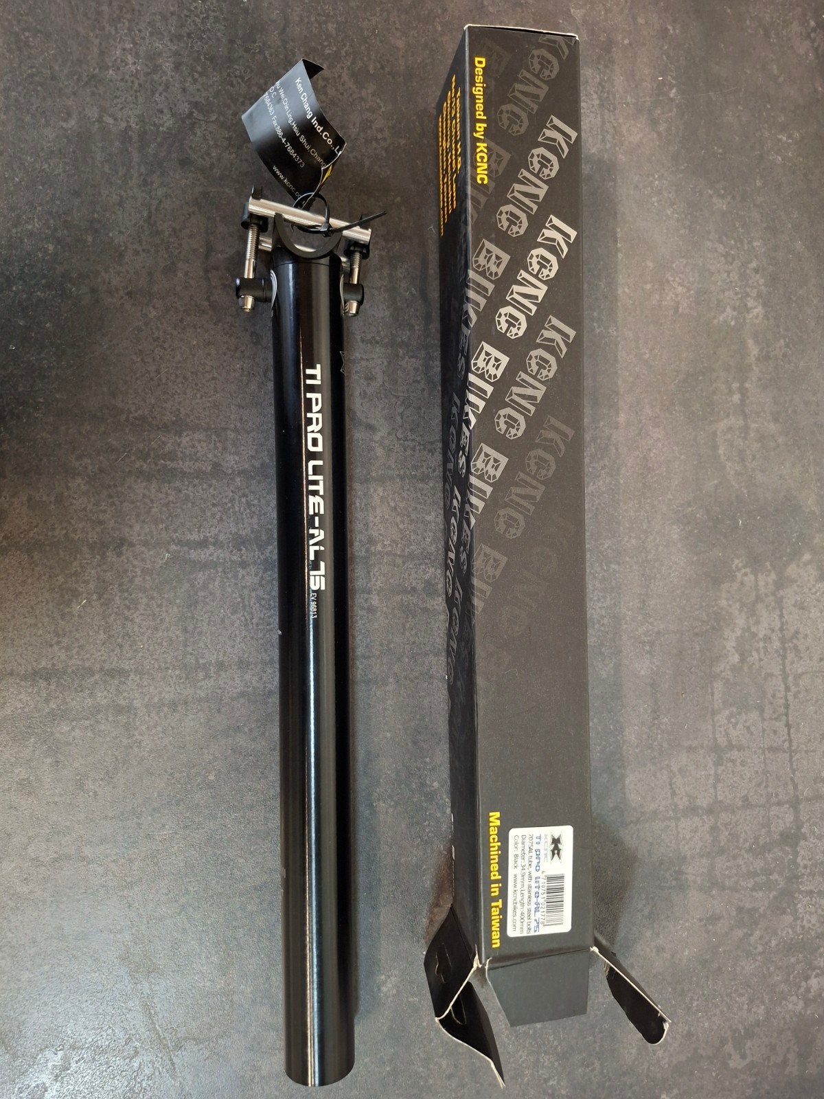 KCNC zadelpen 34.9 400 mm NIEUW, Fietsen en Brommers, Overige merken, Overige typen, Nieuw, Ophalen of Verzenden