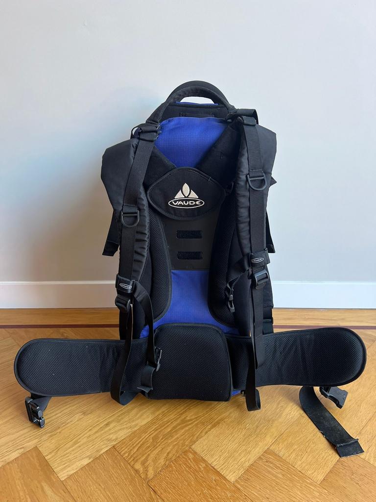 Vaude baby draagrugzak met regenhoes, Kinderen en Baby's, Babydragers en Draagdoeken, Overige merken, Gebruikt, Ophalen of Verzenden