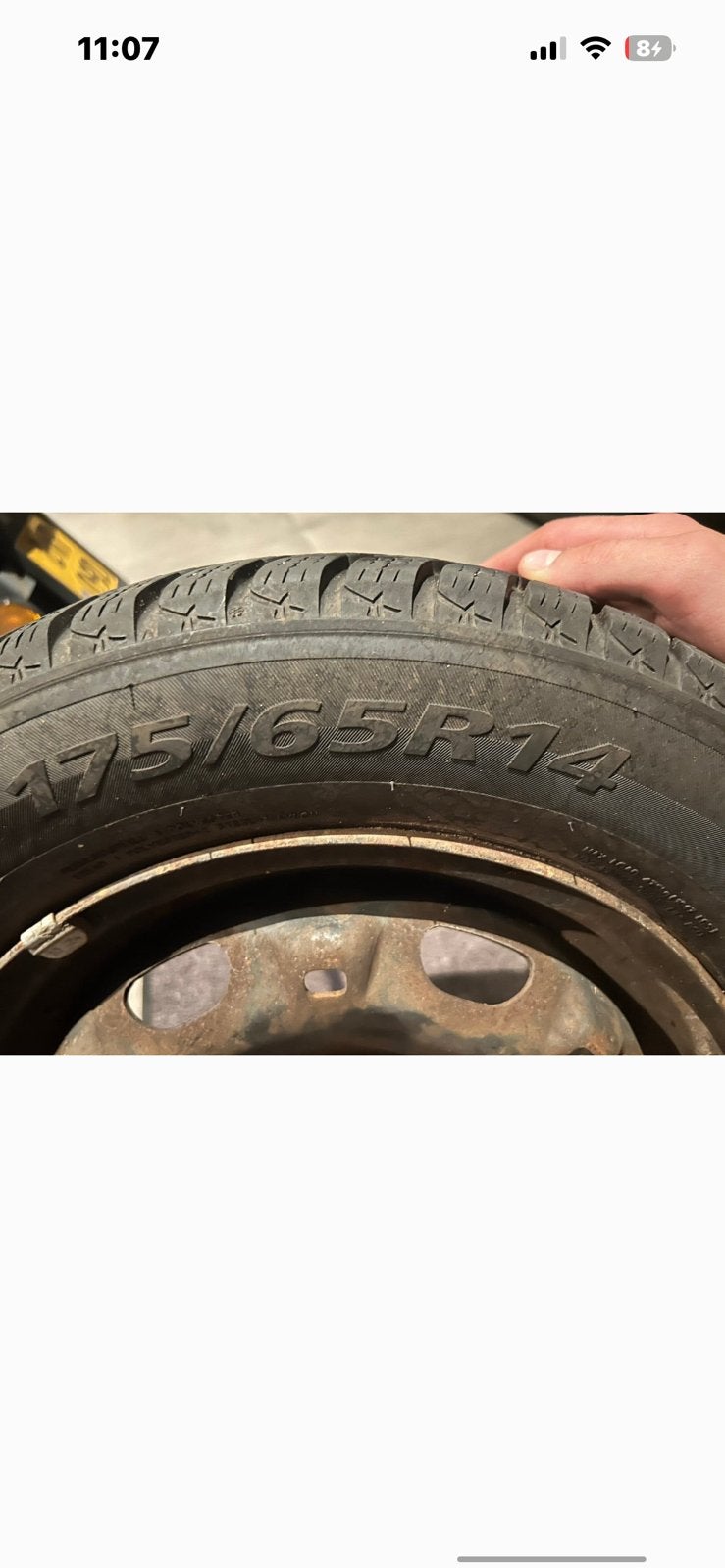 Winterbanden  175/65r14, Ophalen, Zo goed als nieuw