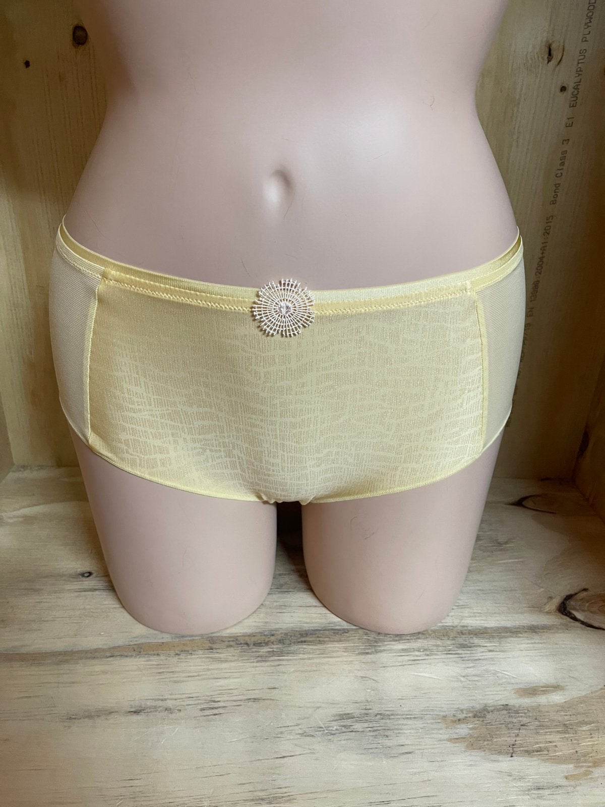Dacapo panty maat 46 model Bernstein, Verzenden, Geel, Broekje of Short