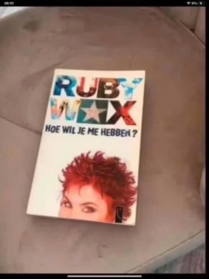 Ruby Wax - Hoe wil je me hebben?, Boeken, Gelezen, Ruby Wax, Ophalen of Verzenden, Balsport