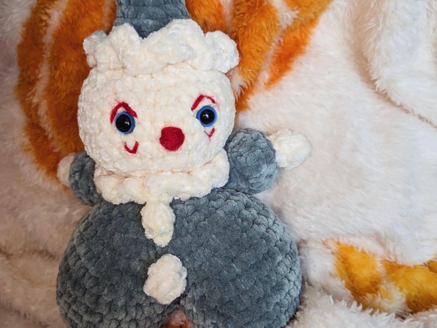 clown knuffeltje groen, Kinderen en Baby's, Ophalen of Verzenden, Nieuw, Overige typen