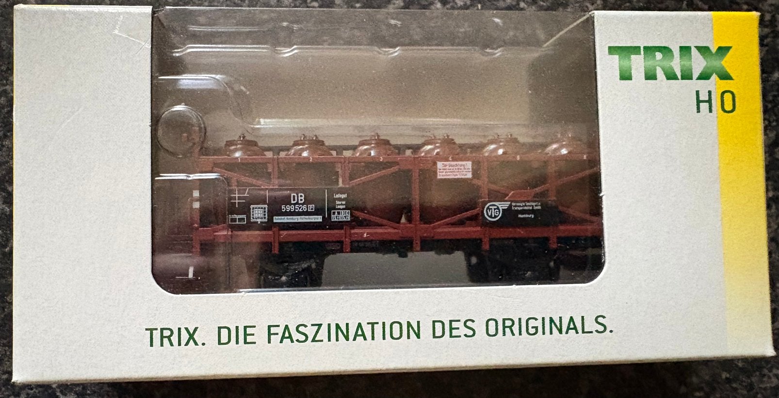 Trix 24358 H0 Zuurflessenwagen van de DB Nieuw, Gelijkstroom, Trix, Ophalen of Verzenden, Nieuw
