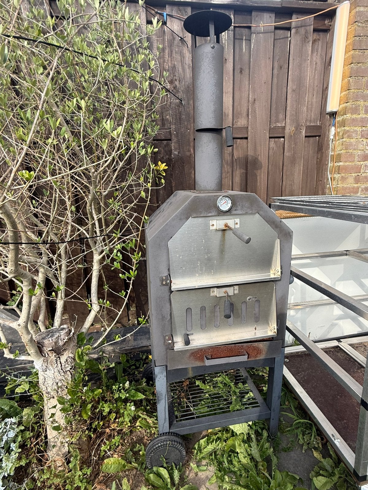 Pizza oven, Ophalen of Verzenden, Zo goed als nieuw