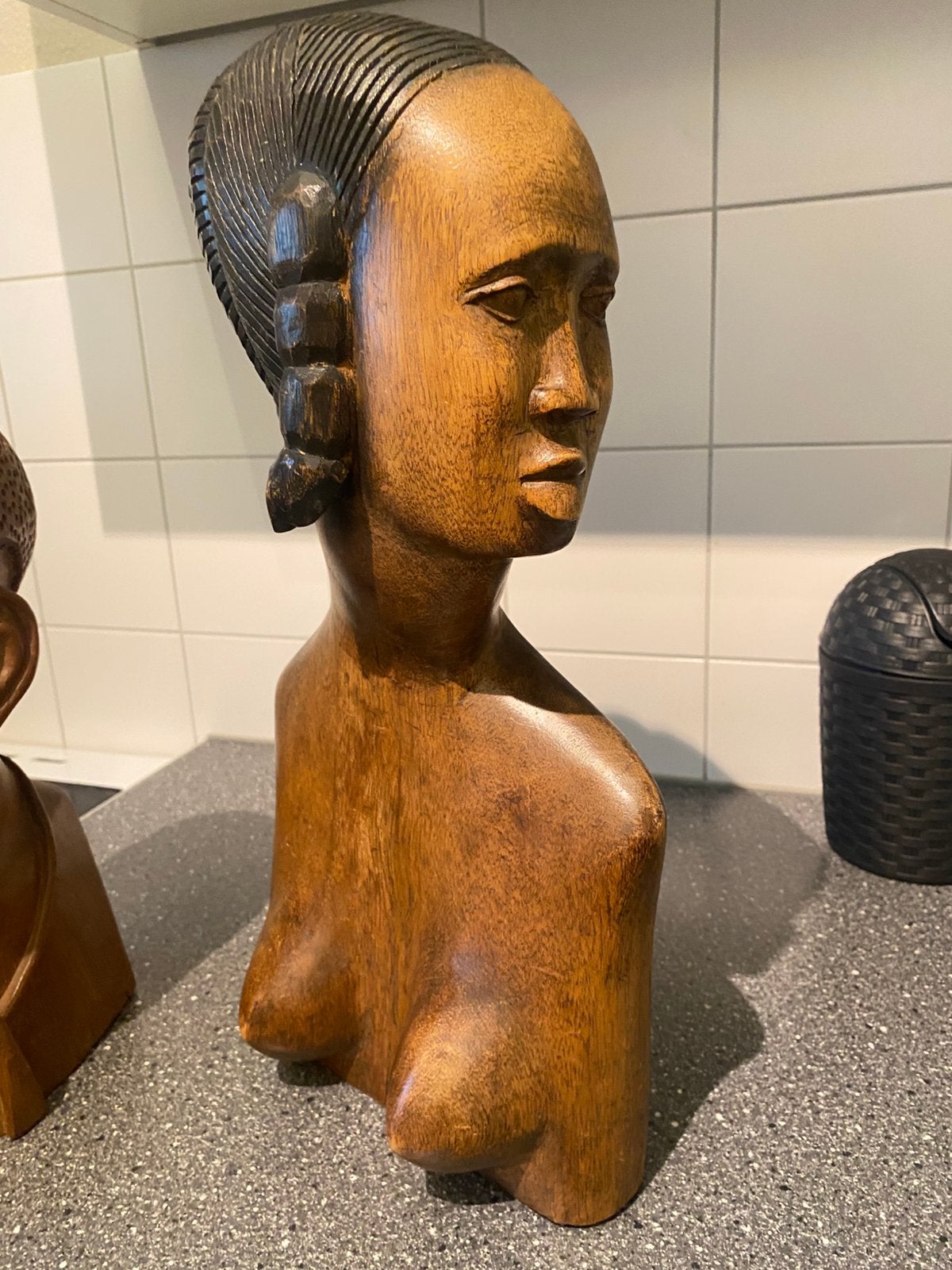 Houtsnijwerk tanzania 45cm, Antiek en Kunst, Ophalen of Verzenden