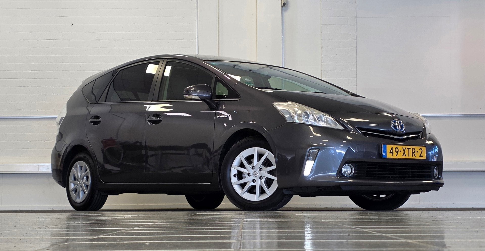 Toyota Prius Wagon 1.8 Aspiration 96g 100% Onderhouden Panor, Auto's, Toyota, Euro 5, Stof, Gebruikt, Zwart