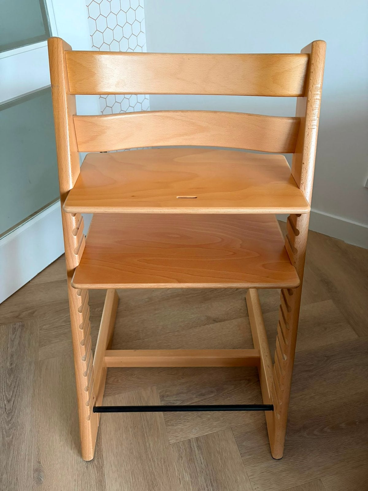 IZGS Stokke Tripp Trapp Naturel beuken Nieuw model natural, Ophalen, Meegroeistoel