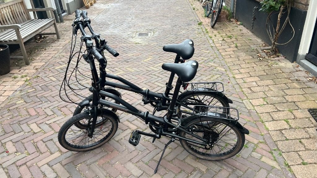 2 metro vouwfietsen in zeer goede staat!, Fietsen en Brommers, Fietsen | Vouwfietsen, 20 inch of meer, Velgrem, Versnellingen