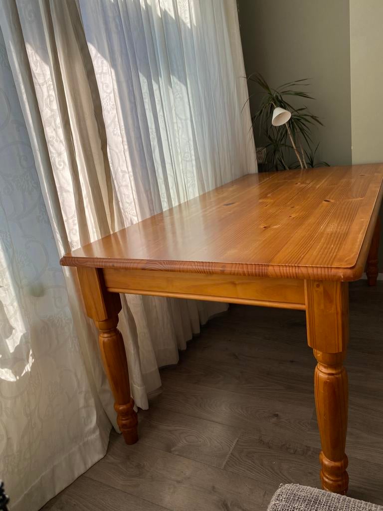 Eettafel, Huis en Inrichting, Tafels | Eettafels, Ophalen, Gebruikt, 50 tot 100 cm, 150 tot 200 cm