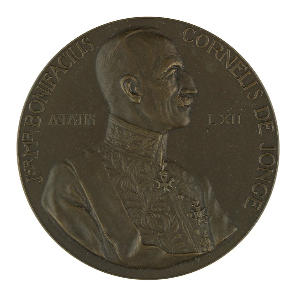 Penning VPK 1937 L.O. Wenckebach : B.C. de Jonge, Verzenden, Brons, Nederland