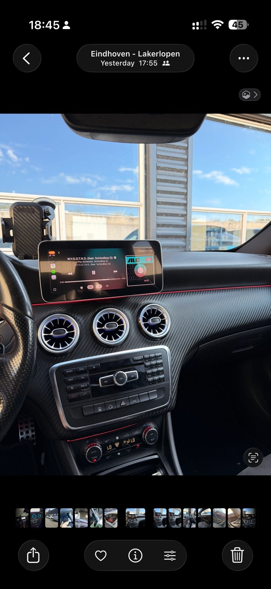 Mercedes-Benz A-Klasse Interieur Upgrade Set, Ophalen, Gebruikt, Mercedes-Benz