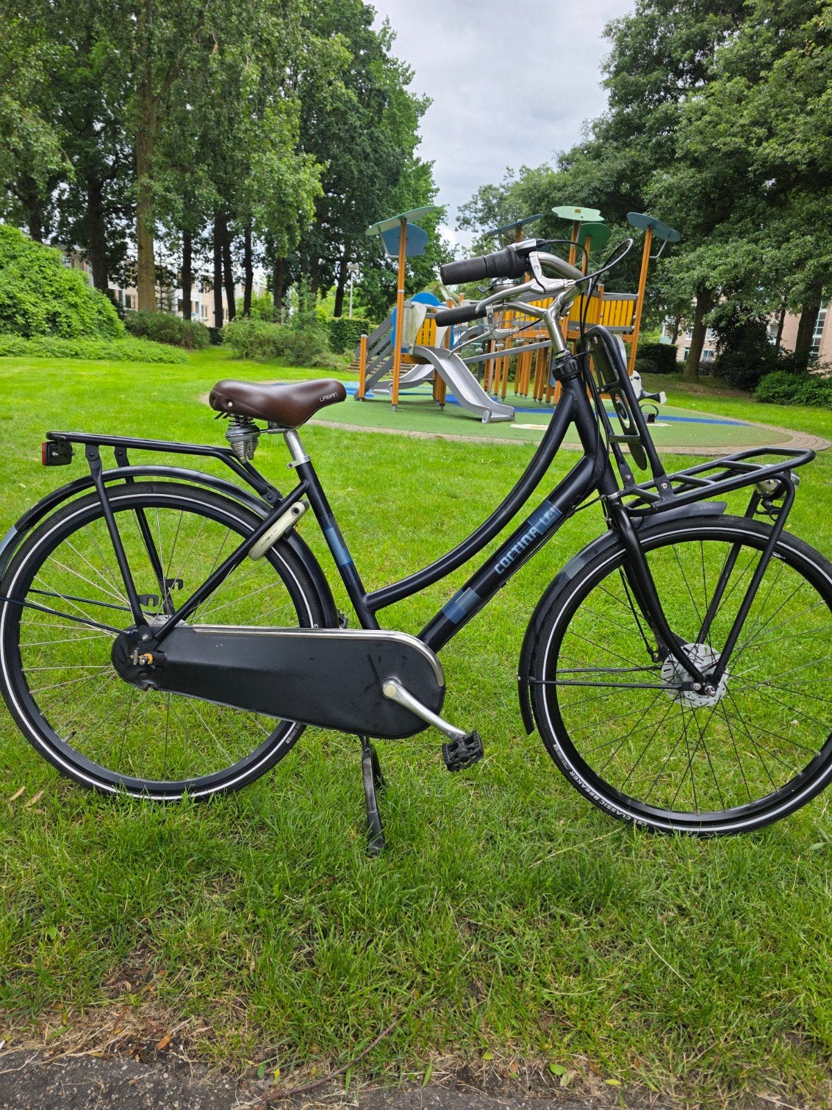 Cortina U4 framemaat 51cm 7 versnellingen 28 inch rijklaar, Ophalen, Cortina U4 transportfiets, Velgrem, Versnellingen