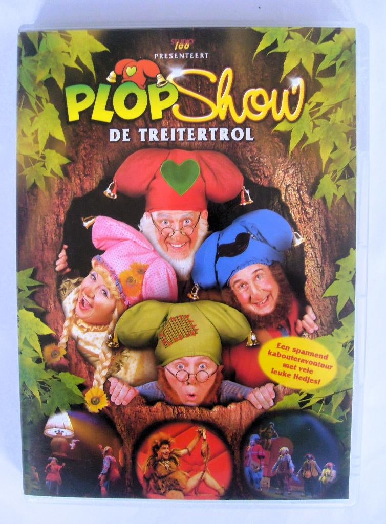 Plopshow - de Treitertrol (originele dvd) Treiter trol, Avontuur, Alle leeftijden, Ophalen of Verzenden, Zo goed als nieuw