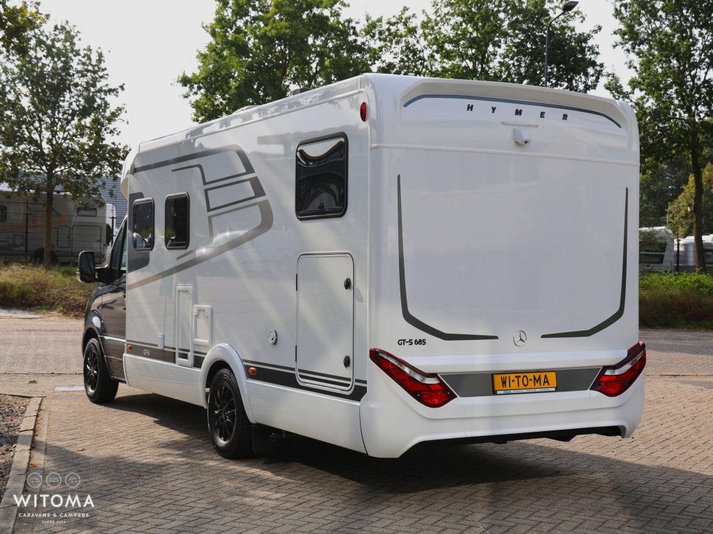 Hymer GT-S 685 Hefbed, Caravans en Kamperen, Automaat, Ringverwarming, Bedrijf, Diesel
