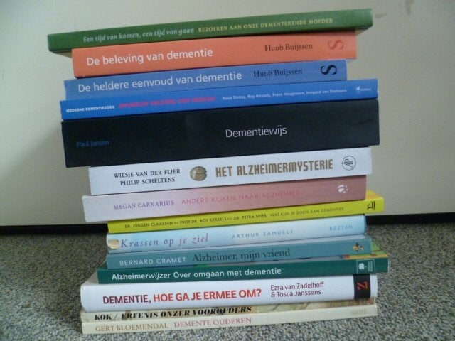 Verschillende boeken over Dementie en Alzheimer, Verzenden, Zo goed als nieuw