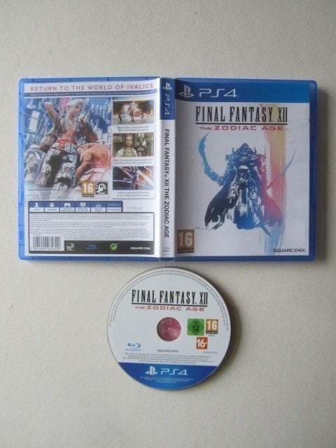 Final Fantasy XII Playstation 4 PS4 , 1 speler, Ophalen of Verzenden, Zo goed als nieuw, Role Playing Game (Rpg)