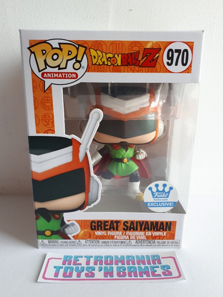 funko pop - dragonball z: great saiyaman nummer 970, Verzamelen, -, Verzenden, -, Zo goed als nieuw