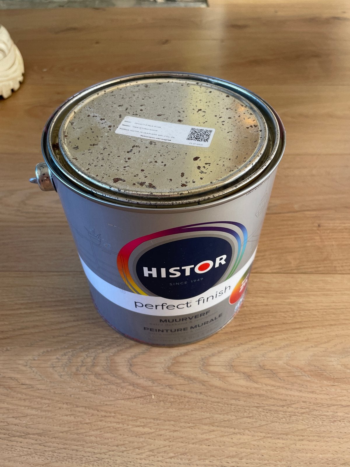 Histor Perfect Finish Muurverf - Pale Plum 2.5L, Ophalen of Verzenden, Nieuw, Overige typen