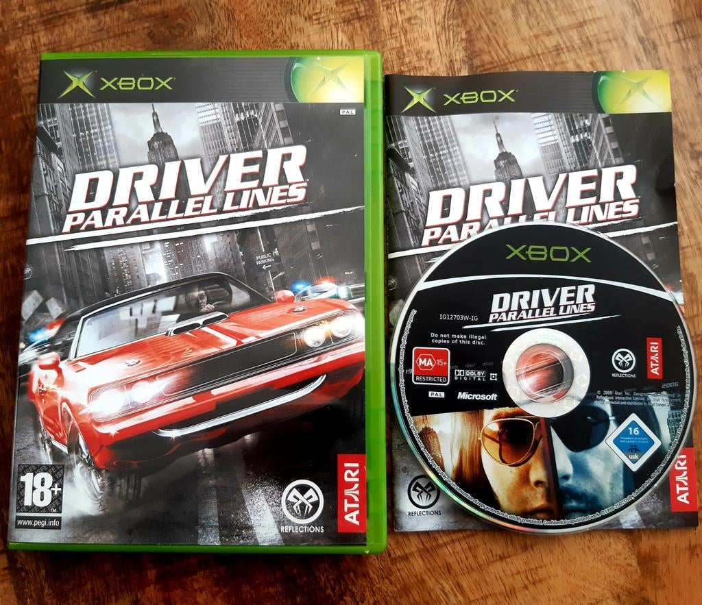 Driver Parallel Lines - Xbox, 1 speler, Racen en Vliegen, Ophalen of Verzenden, Zo goed als nieuw