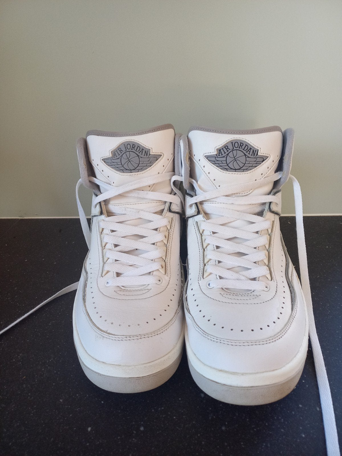 Nike Air Jordan 2 Retro Low SP Off-White, Wit, Ophalen of Verzenden, Sneakers of Gympen, Gedragen