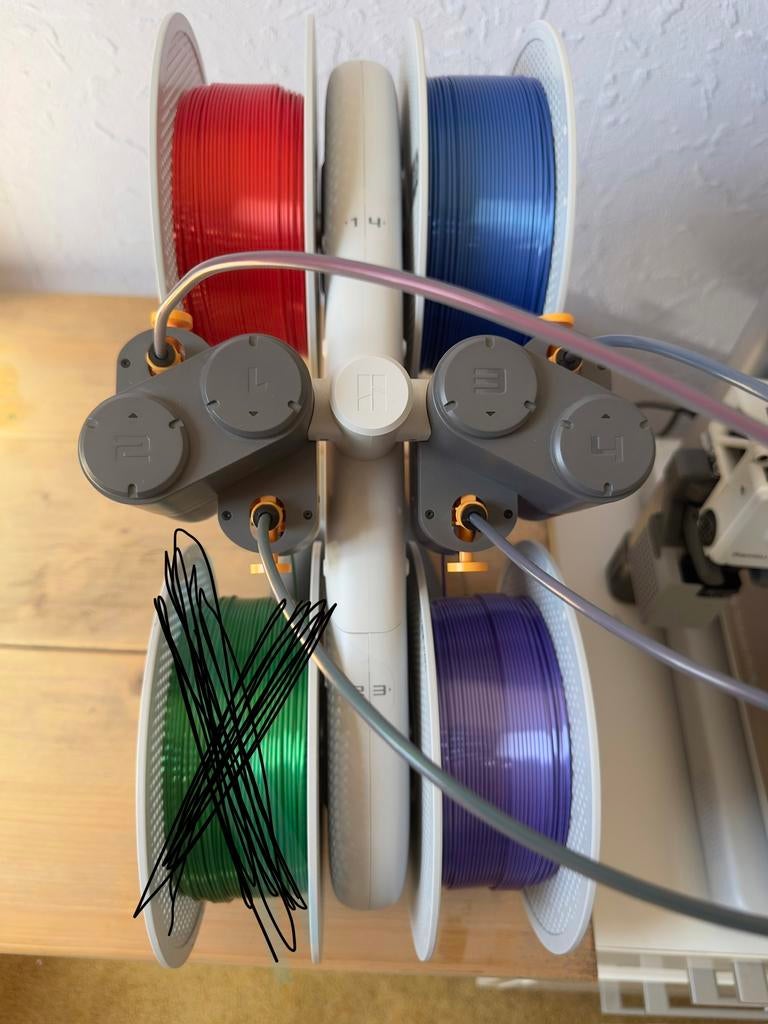 Diverse 3D-printer filamenten (PLA Silk+), Computers en Software, 3D Printers, Ophalen of Verzenden, Gebruikt, Filament