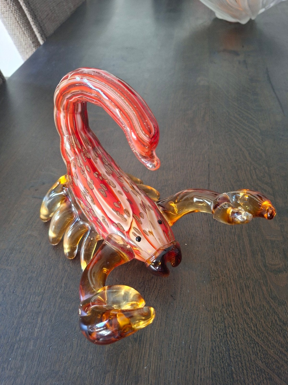 te koop mooie murano glazen sqorpioen zie foto's, Ophalen