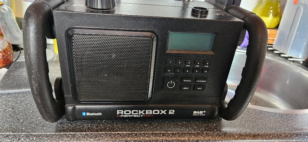 perfect pro rockbox 2 bouwradio, Ophalen, Gebruikt, Bouwradio