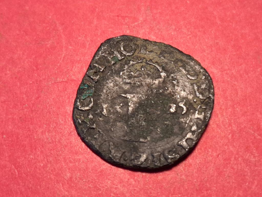 Holland Philips II halve duit of penning 1575, Ophalen of Verzenden, Vóór koninkrijk, Overige waardes, Losse munt