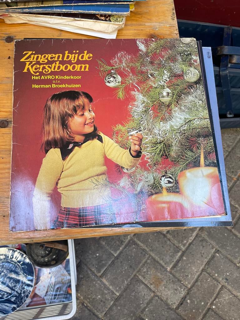Zingen bij de Kerstboom - Het AVRO Kinderkoor LP, Cd's en Dvd's, Ophalen of Verzenden, Gebruikt, 12 inch