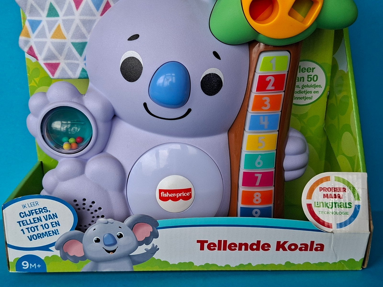 Fisher-Price Tellende Koala 9M+ Geluid, Ophalen of Verzenden, Nieuw, Speelset, Met licht
