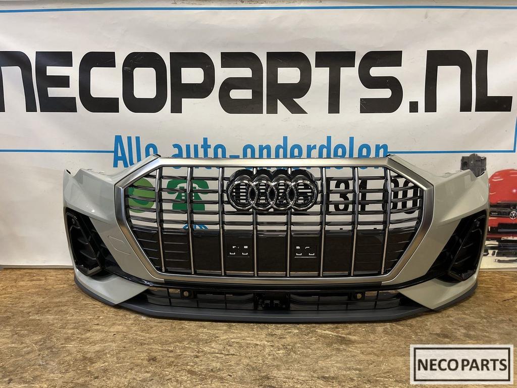 AUDI Q3 83A SLINE S-LINE VOORBUMPER BUMPER ORIGINEEL, Gebruikt, -, -, Achter