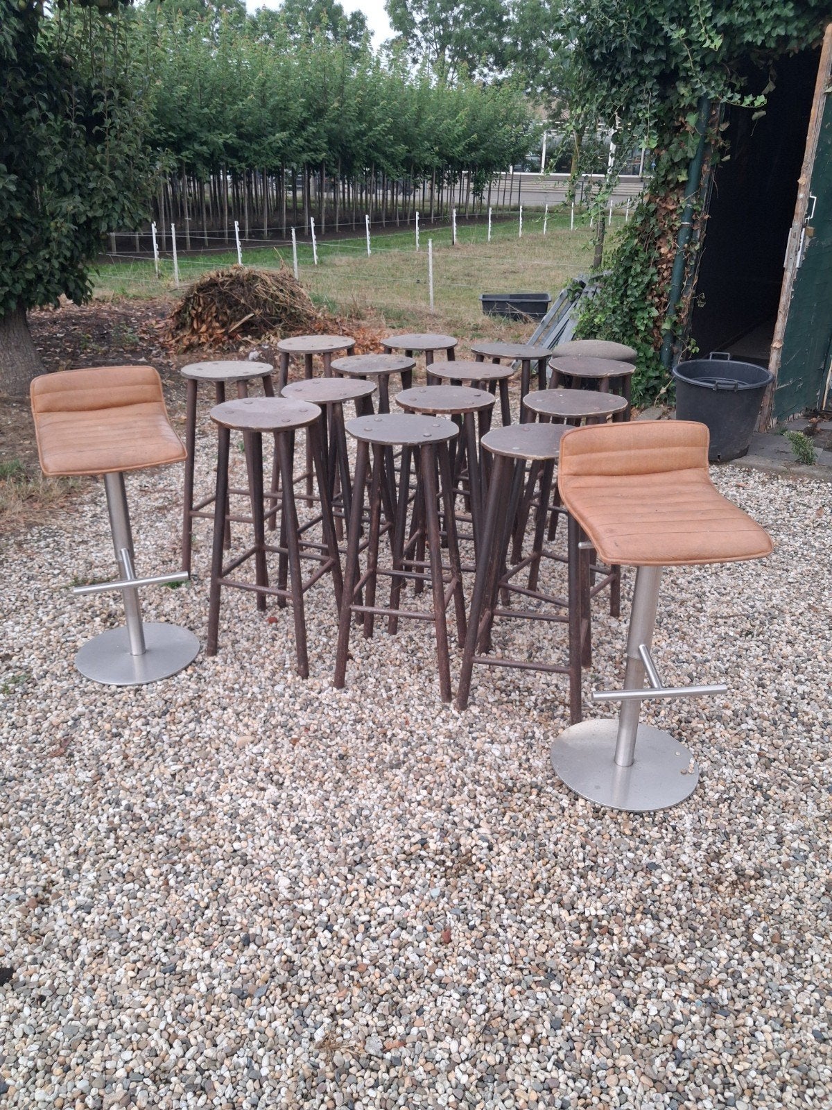 Barkrukken, Ophalen, 60 tot 90 cm