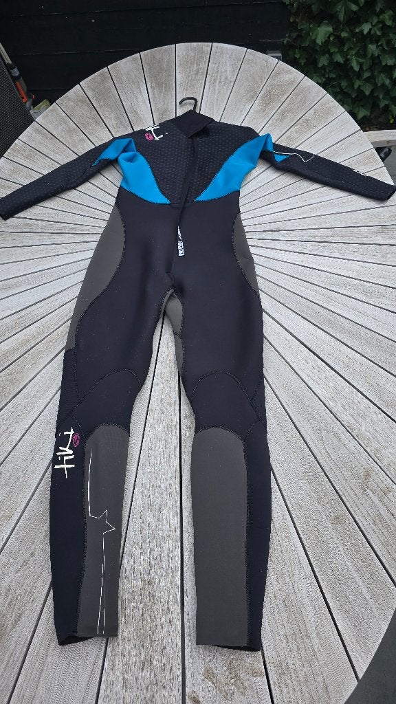 Tiki surf 3/2 pro wetsuit dames maat L, Ophalen, Gebruikt, Dame, Wetsuit