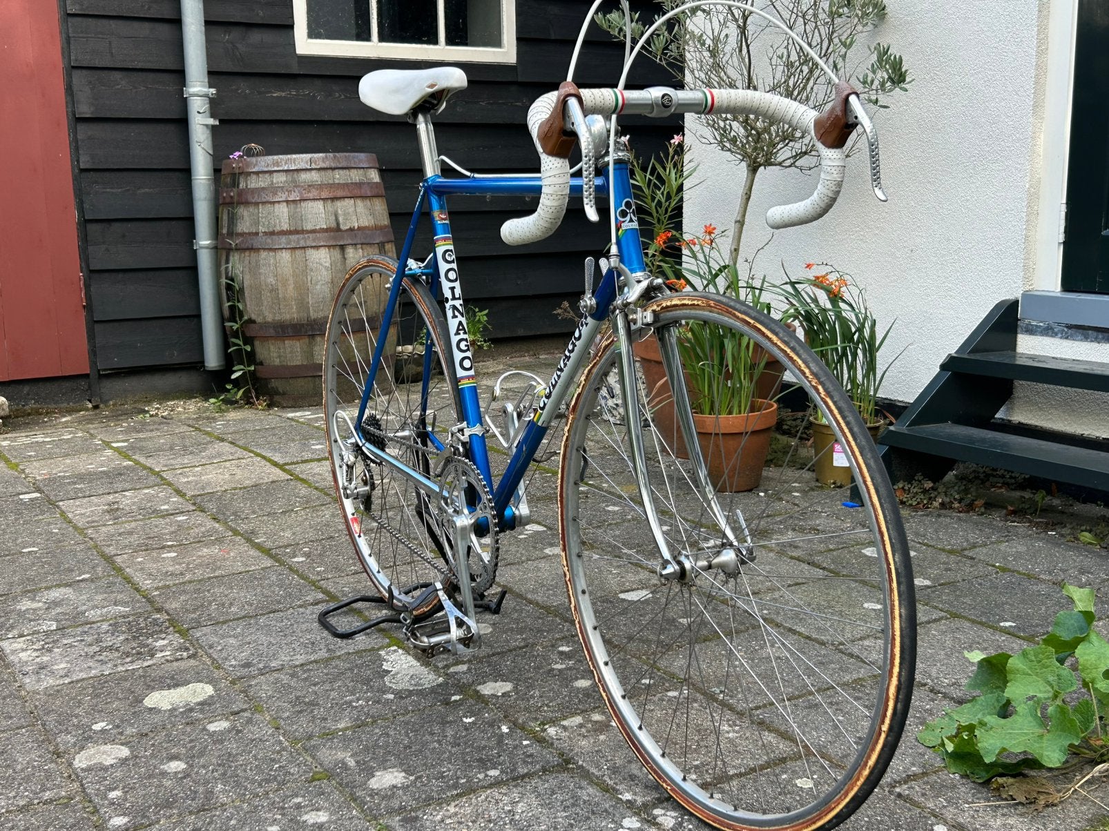 Mooie stalen Colnago, ca 1980, CT 57 cm, Campagnolo, Gebruikt, 57 tot 61 cm, Ophalen, Overige merken