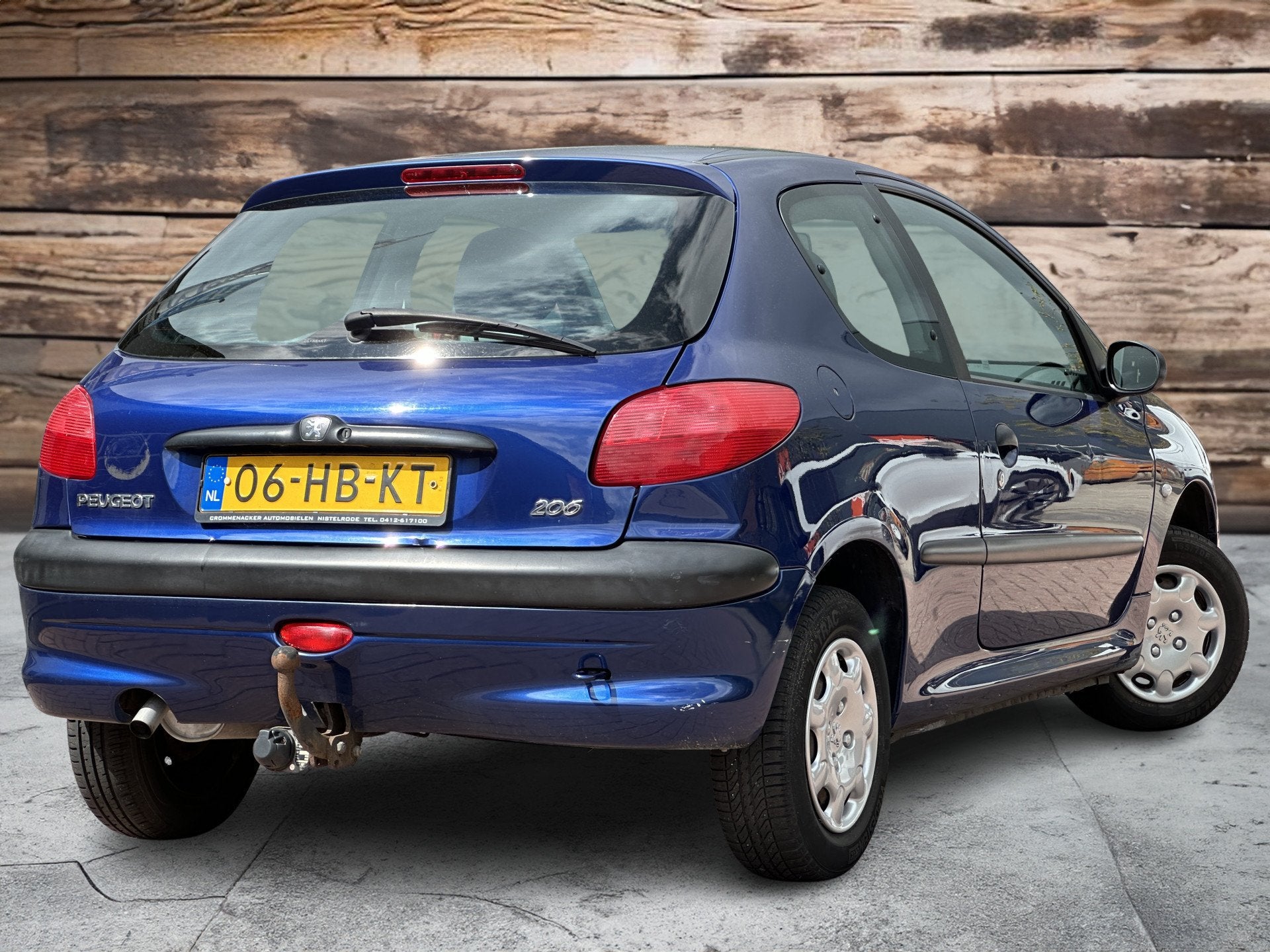 Peugeot 206 1.1 XN (bj 2001), Auto's, Oldtimers, Voorwielaandrijving, Stof, Airbags, Origineel Nederlands