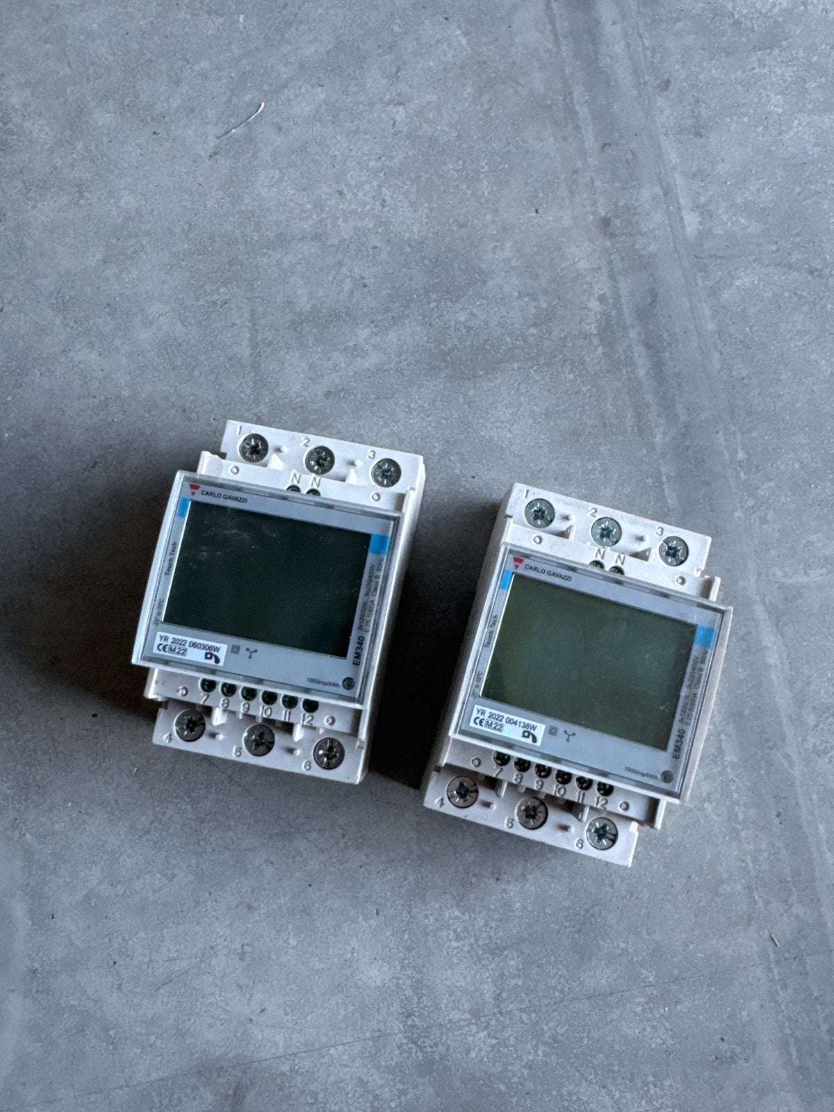 Carlo Gavazzi EM340 Energiemeter (2 stuks), Ophalen of Verzenden, Zo goed als nieuw, Overige merken, Overige typen