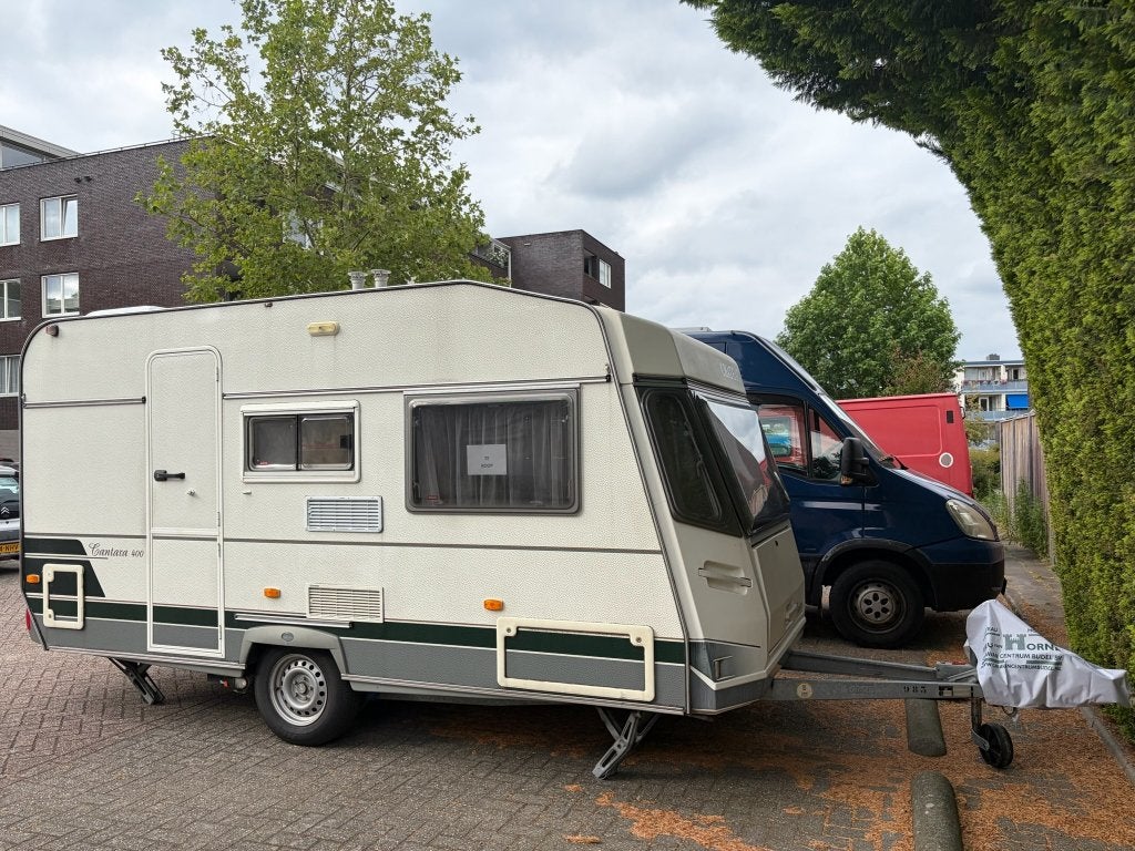 Chateau Cantara 400C 1998 – Compleet uitgerust, instapklaar!, Caravans en Kamperen, Caravans, Vast bed, 750 - 1000 kg, Particulier