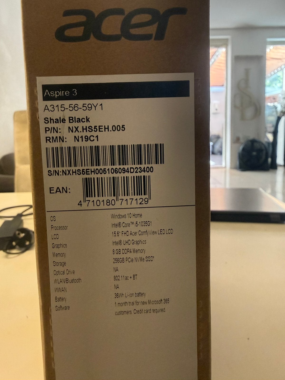 Acer Aspire 3, Computers en Software, Windows Laptops, 15 inch, 8 GB, Minder dan 2 Ghz, Ophalen of Verzenden