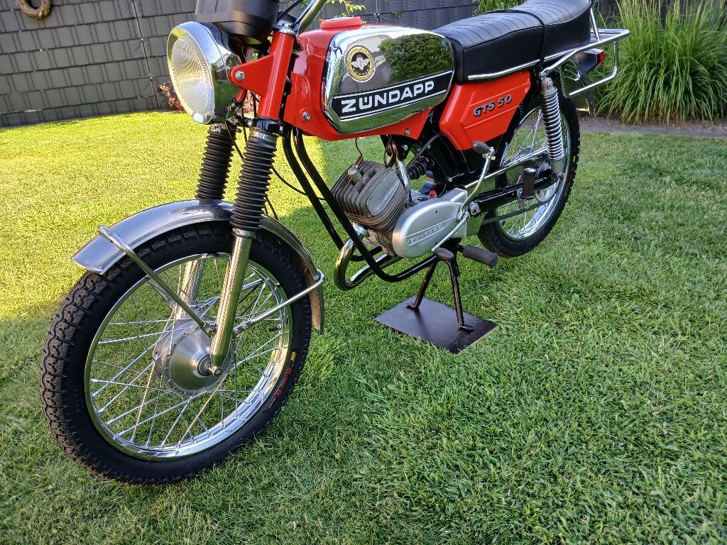 Zündapp GTS 50 Typ:517-40 Bj.1975  4 Gangschaltung, Ophalen, Zo goed als nieuw, GTS50