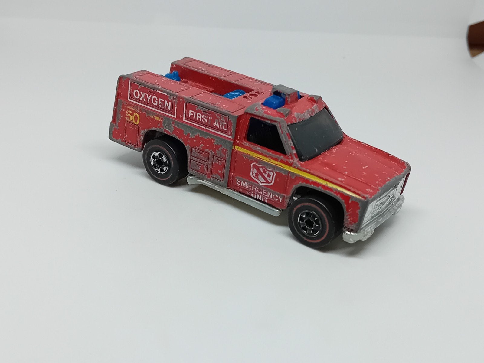 Hot Wheels Redline Emergency Squad 1975 Vintage, Hobby en Vrije tijd, Modelauto's | Overige schalen, Ophalen of Verzenden, Gebruikt
