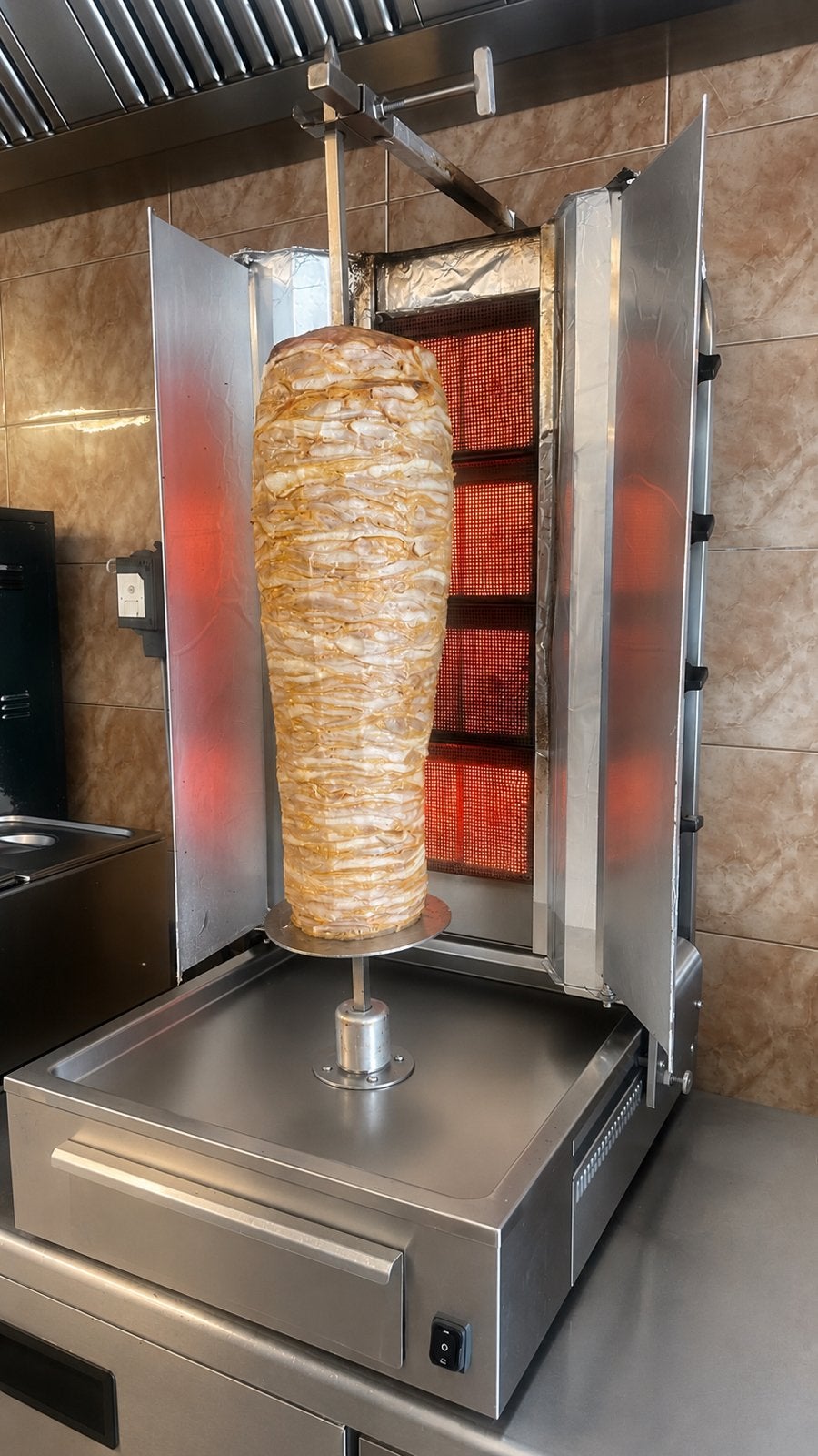 doner kebab grill apparaat, Ophalen of Verzenden