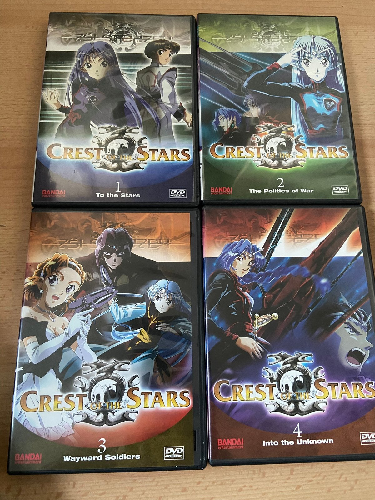 Crest Of The Stars Anime Compleet!, Vanaf 12 jaar, Ophalen of Verzenden, Zo goed als nieuw, Anime (Japans)