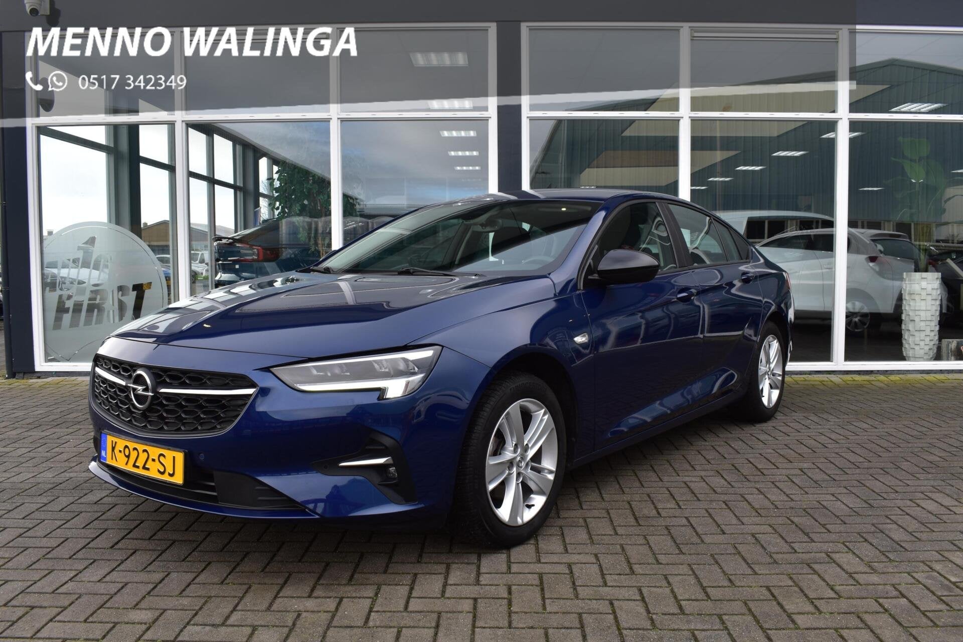 Opel Insignia Grand Sport 1.5 CDTI Business|Camera|Navi|Appl, Auto's, Opel, Voorwielaandrijving, Gebruikt, Euro 6, Blauw