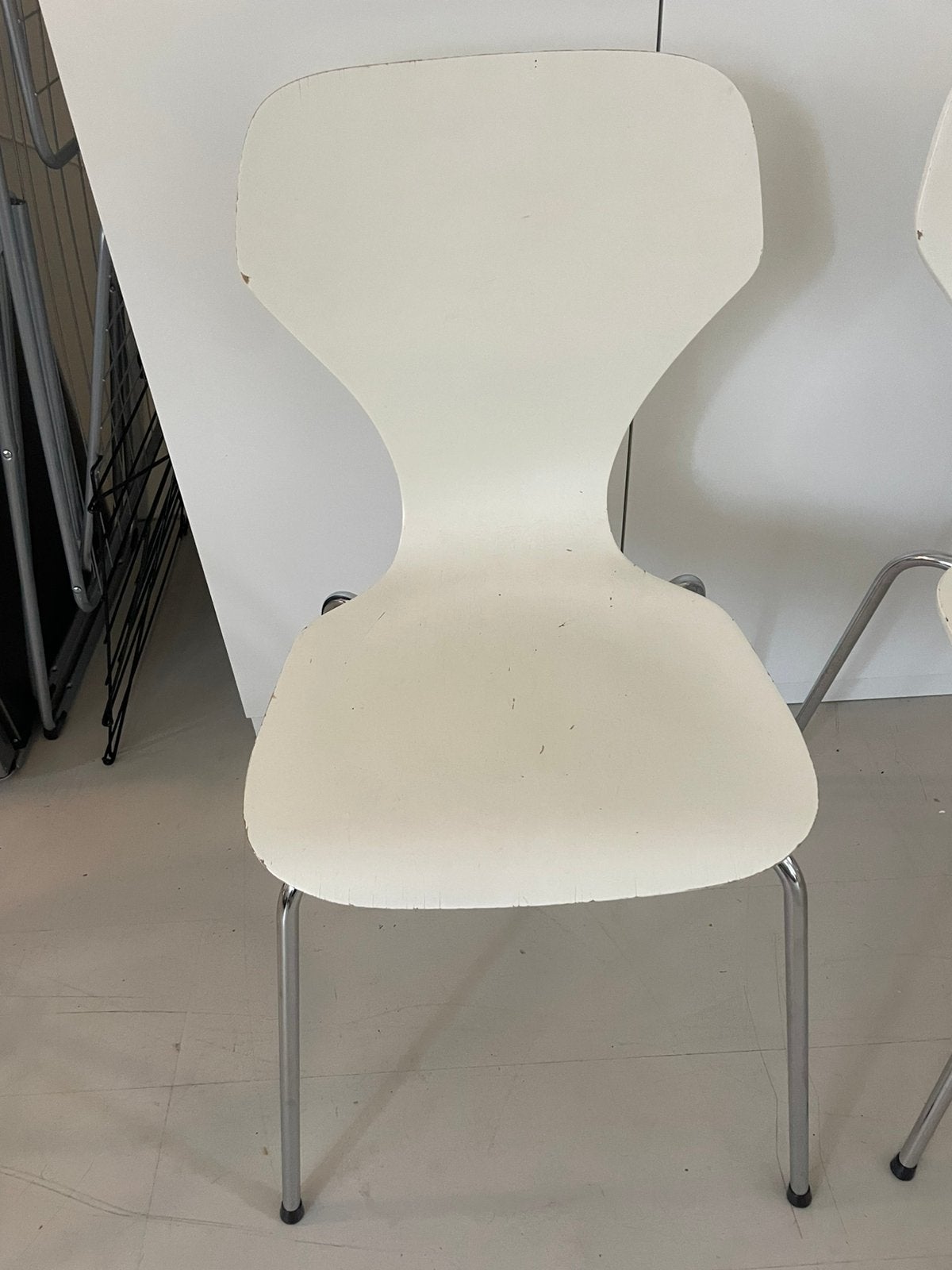 Phoenix Deens design vlinderstoelen, Ophalen, Gebruikt, Drie, Wit