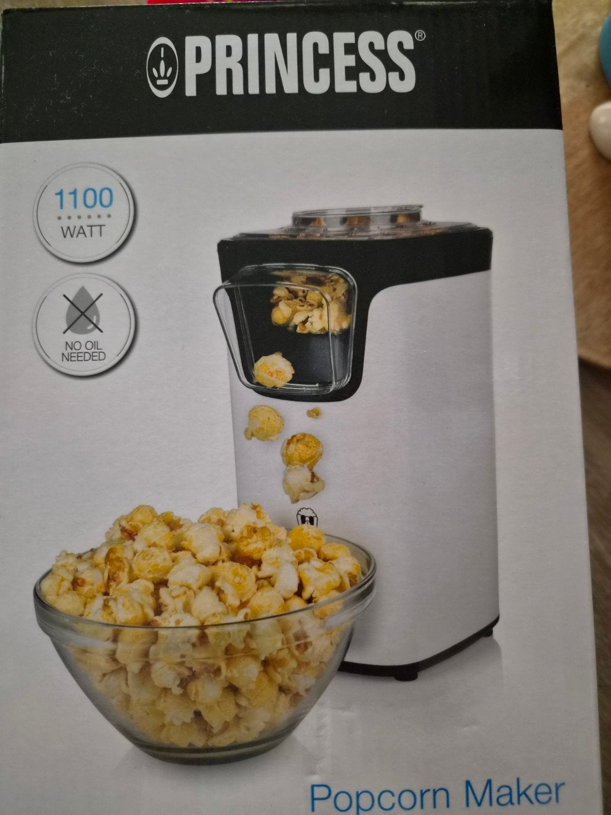 Princess 01.292986.01.001 Popcorn Maker, Ophalen, Nieuw, 3 snelheden of meer