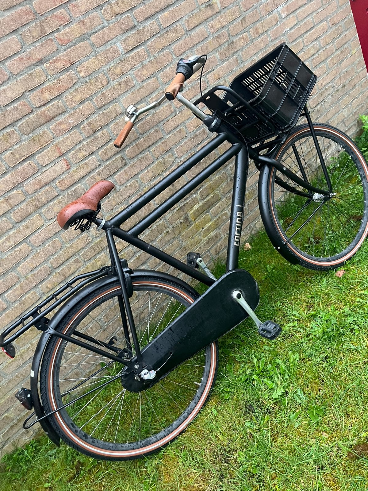 Cortina U4 heren transportfiets 28inch 65cm, Ophalen, Terugtraprem, Versnellingen, Zo goed als nieuw