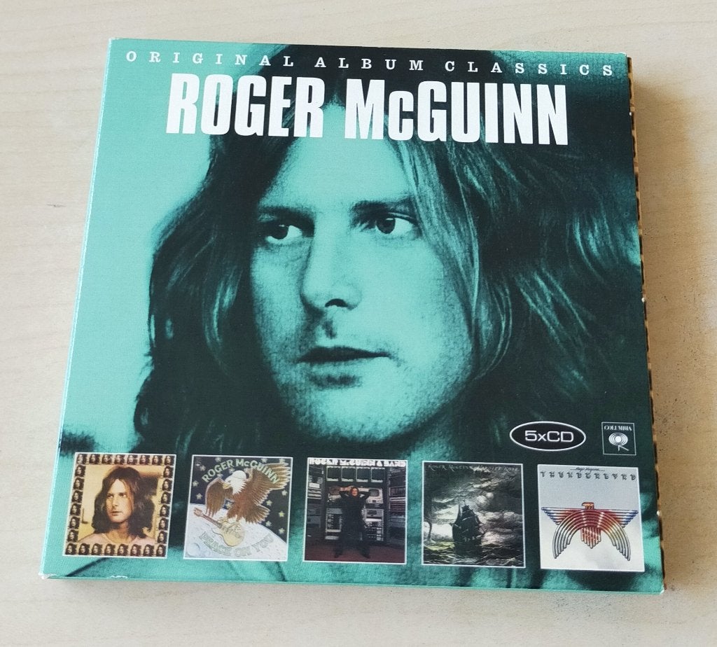 Roger McGuinn - Original Album Classics 5CD 2016, Cd's en Dvd's, Cd's | Rock, Ophalen of Verzenden, Zo goed als nieuw, Folk Rock