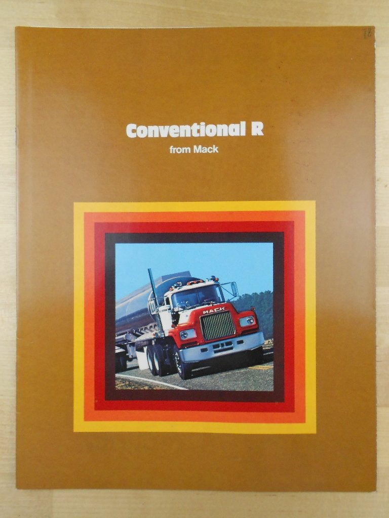 Mack R Torpedo Brochure 1978 R487 R492 R686 R797 R754, Mack, Ophalen of Verzenden, Zo goed als nieuw, Overige merken
